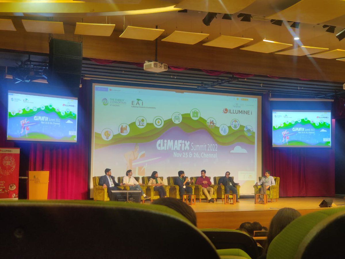 IDSPL3's tweet photo. @IDSPL3 is glad to have participated in India's first #climatetech #startup ecosystem event 'CLIMAFIX' held at the Indian @iitmadras Research Park, Chennai, organized by EAI and the @iitmadras.
#climatetech #technology #startup #event #design #tech #research https://t.co/XvezUmRTSH