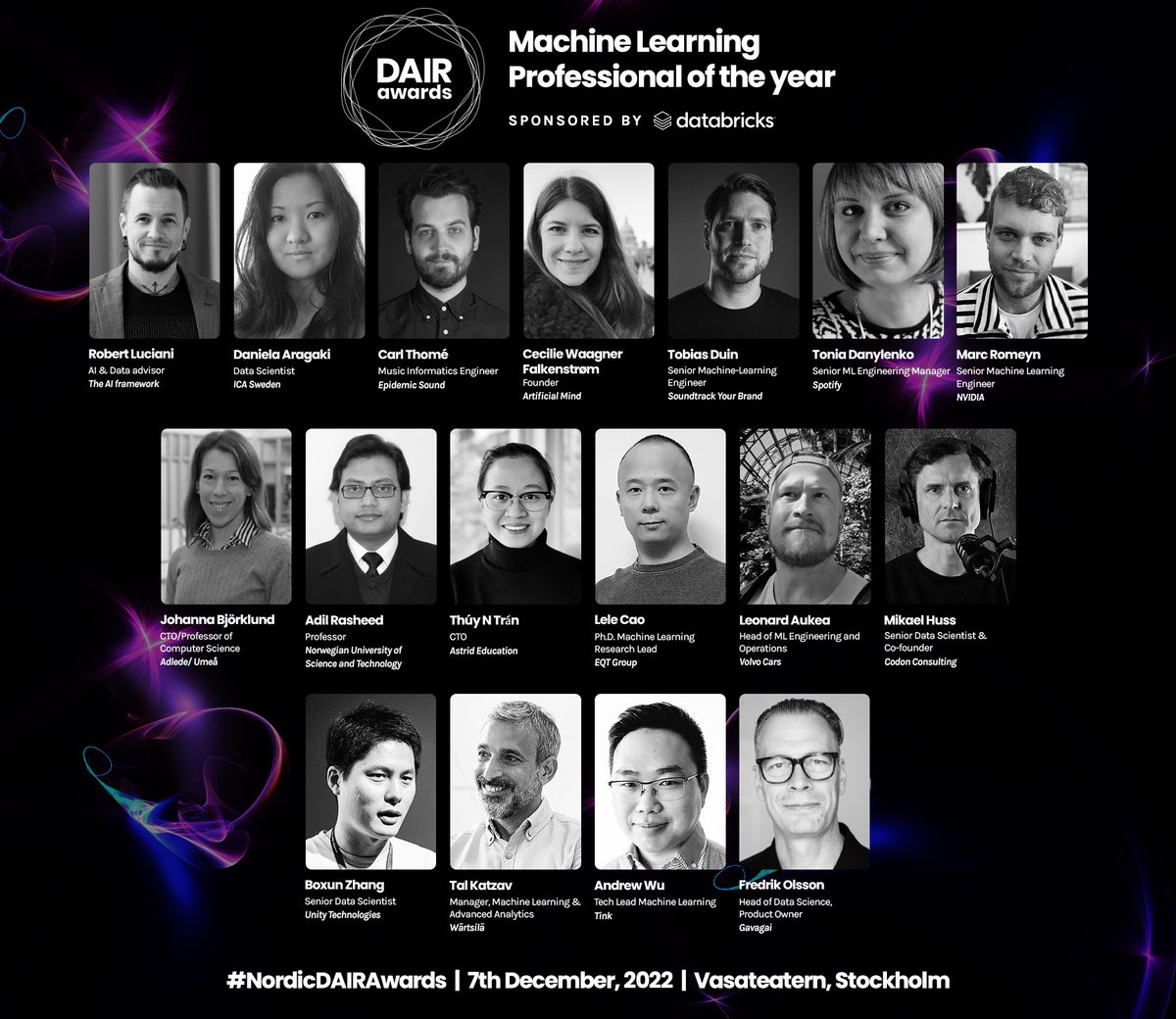 I am thrilled to be nominated for the “Nordic AI award” #DAIR <a href="/Hyperight_AB/">Hyperight</a> 🎉🥳 ❤️🙏 It would be amazing if you will vote at the link below. Go to category “Machine Learning Professional of the year”😘
docs.google.com/forms/d/e/1FAI…
￼