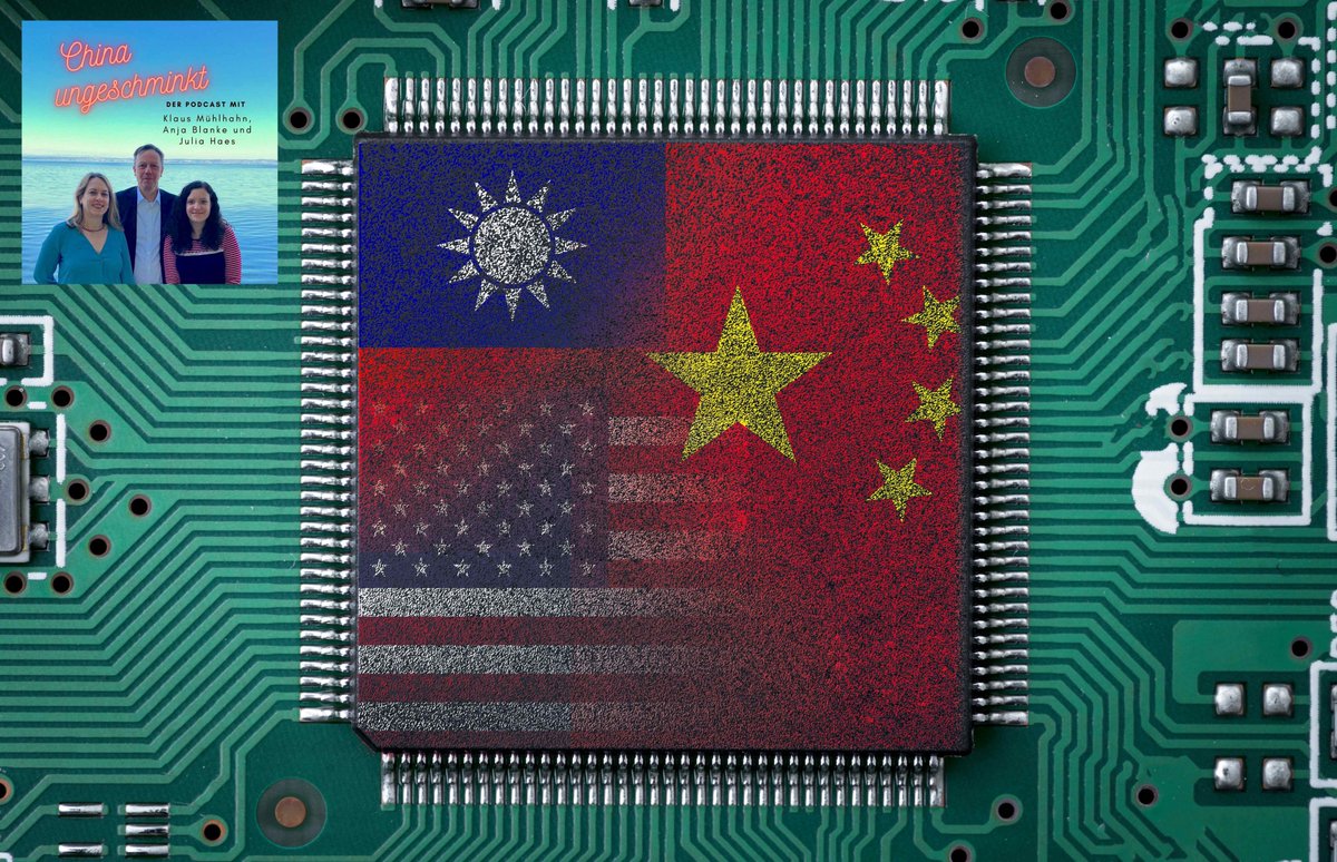 HaesJulia's tweet photo. 🎤 Die neue Folge ist da! In unserem Podcast "China ungeschminkt" haben @klamuh und ich über die chinesische Halbleiterbranche und die neuen Regeln der USA für den Chip-Export und die Zusammenarbeit mit chinesischen Halbleiterunternehmen gesprochen.
https://t.co/DIYP6BOalb https://t.co/nGQMxRBTh2