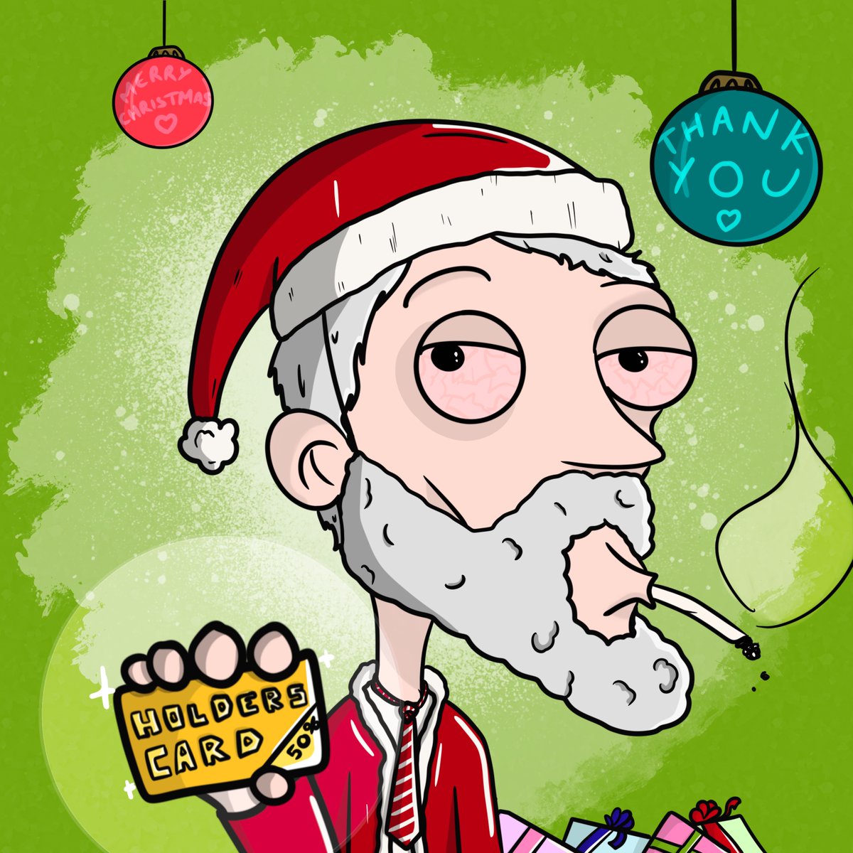 GM 🥰

Have you seen this Christmas NFT 🎁 offered to Stoned Pop Holders in their wallets ? You're not too late ! Details below in the thread 🧵👇