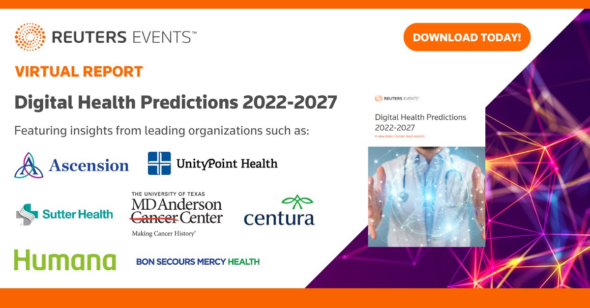 pharmjournalist's tweet photo. Digital Health’s Next Five Years: Predictions From Ascension, Humana And More! https://t.co/tcZ2fV3IHk
#DigitalHealth #SanDiego https://t.co/kO4nUrWEcq