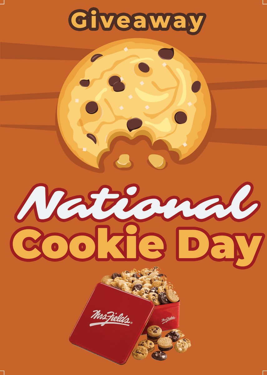 NicolesChoice1's tweet photo. Ends 12/4
#Win FREE Tin of Mrs. Fields Cookie Classic 90 Nibbler Bites!! https://t.co/3uxxGhhJQc
#free #mrsfieldscookies #cookies #nibblercookies #giveaway https://t.co/jF6loQlJot