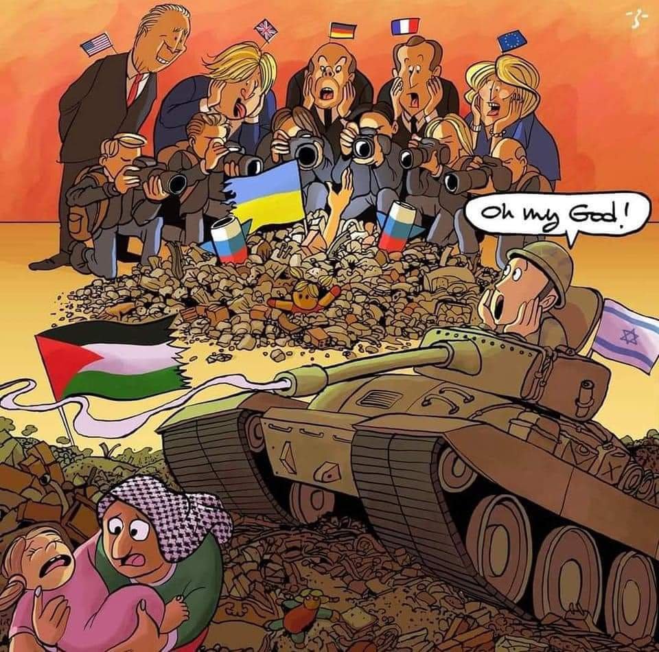 The #IOF kills, assassinates, destroys and arrests in Palestine, it's ok for them, AND JUST FOR THEM‼️