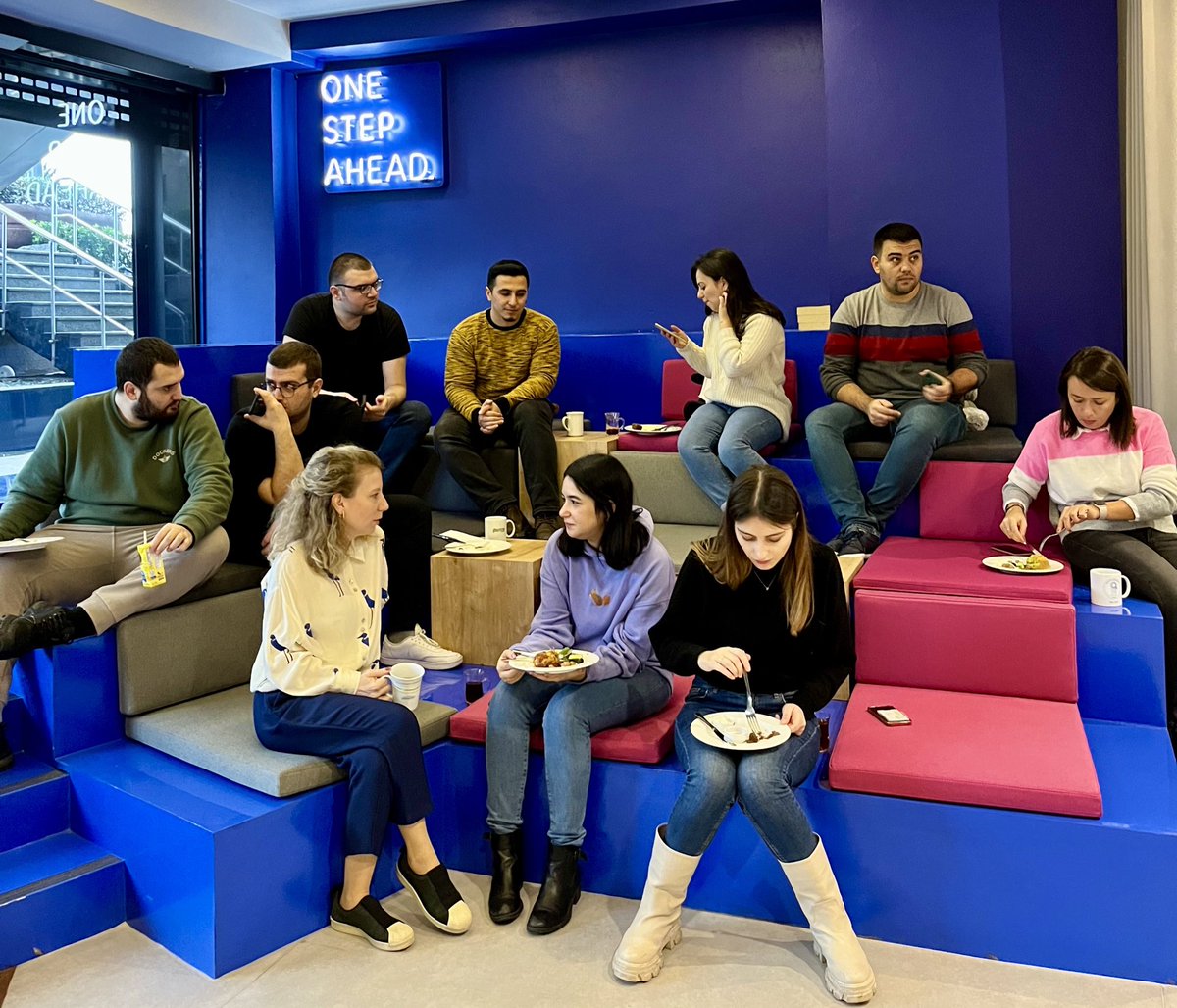commencis's tweet photo. Commencers gathered in our offices for another enjoyable Happy Friday. Here are some fun memories from our Commencis Breakfast O’clock.😋👏🏻 ☀️
#commencis #commencisbreakfastoclock #breakfast #socialactivity #commencers #snapshots #happyfriday #friday #Friyay https://t.co/bV0RZiAGkt
