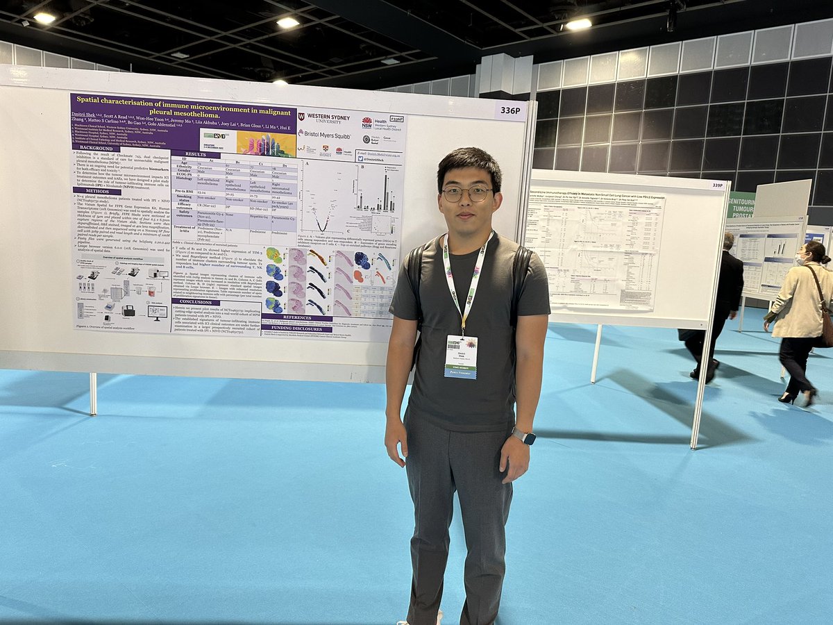 First time presenting a #Poster at @myESMO Congress #ESMOAsia22