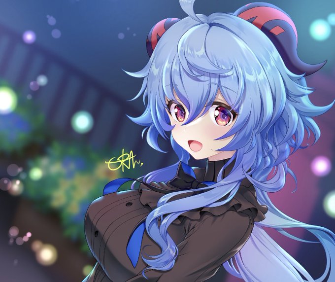 ❄️甘雨❄️
✨今年も誕生日おめでとう💐
#Ganyu
#原神_キャラ生誕祭
#甘雨生誕祭2022 