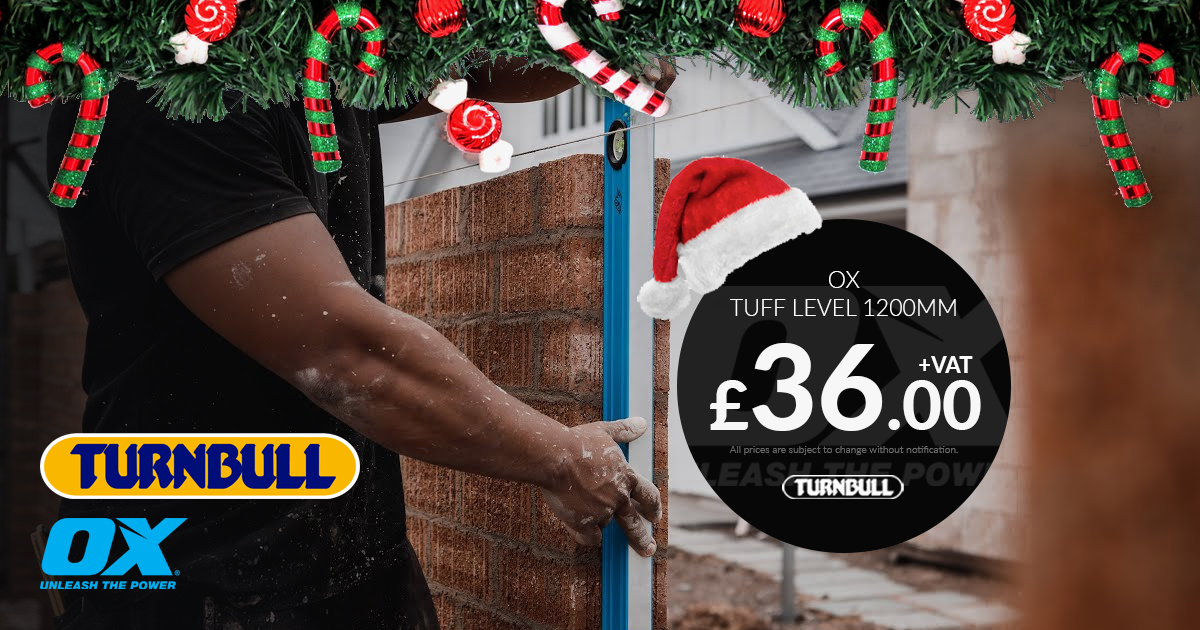 Turnbull (@turnbullcoltd) on Twitter photo Turnbull's Christmas promotions are here, Ox Tuff Levels are built to last, grab yourself one today with great prices on <a href="/OXtoolsUK/">OX Tools UK</a> kit.
Visit any Turnbull building supply store and see the full range of Christmas promotion items. Turnbull's Christmas promotions are here, Ox Tuff Levels are built to last, grab yourself one today with great prices on <a href="/OXtoolsUK/">OX Tools UK</a> kit.
Visit any Turnbull building supply store and see the full range of Christmas promotion items.