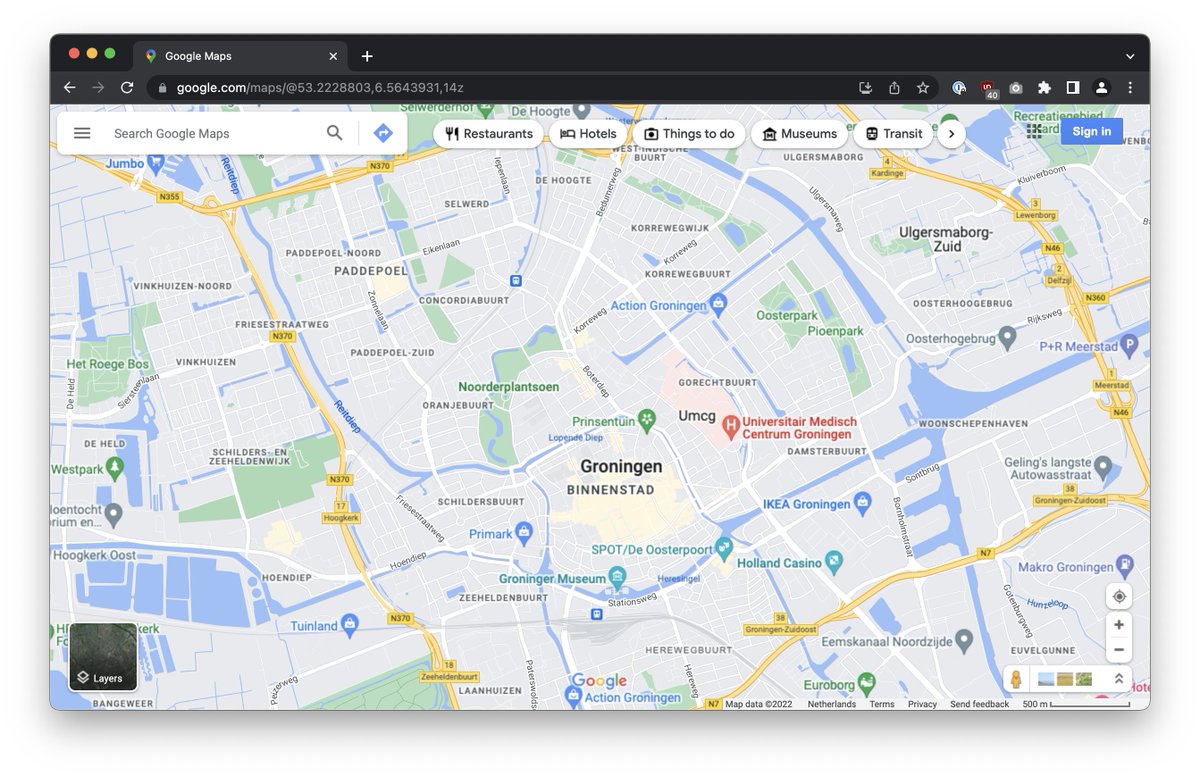Google Maps changed its URL from "https://maps [dot] google [dot] com" to "https://google [dot] com/maps". 
Looks like it's not a big deal, but when you grant the location permission in your browser you now grant it to the whole #google [dot] com domain. 🤨

#privacy #googlemaps