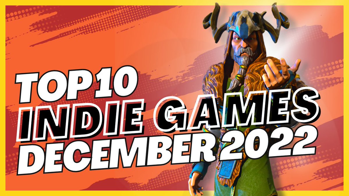 🎮 Top 10 #IndieGames for December! 🌟
Amongst THOUSANDS of #GDWC2022 #Games, these Battled for a Top Spot in our #MonthlyRanking! 🏆
▶️ youtu.be/gfT1QYP6cuE

@TrewelTowers <a href="/TomatoRangers_/">Nerthus: Einar's fate</a> <a href="/BoldSpiritGames/">Bold Spirit Game Studio</a> <a href="/gameof7com/">GameOfSeven</a> <a href="/SmileFrogGames/">SmileFrogGames</a>
#gamedev #indiedev #indiegames #gaming #dev