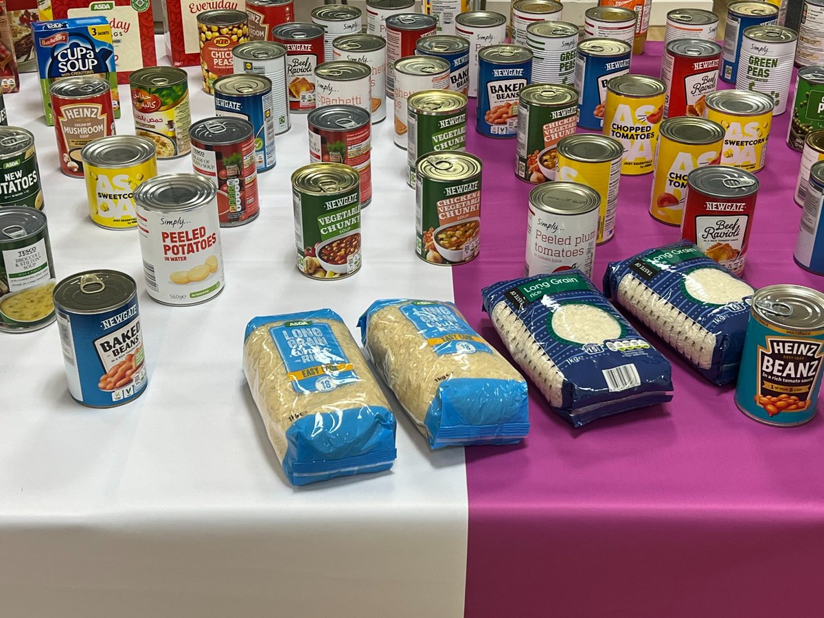 edenboyspreston's tweet photo. Next week is #FoodForAllWeek and we have been collecting donations of food for local food banks and vulnerable families in our community. A big thank you to everyone who has donated items! https://t.co/W59w7cWoOm