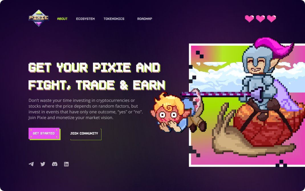 Pixie_News's tweet photo. What is #Pixie?
Pixie #metaverse is a crypto #Las #Vegas, with its games where users can gain financial freedom by playing #games and predicting the #results.

#pixie #nfts #art #history #pixel #pixelart https://t.co/liSvvDDsiZ