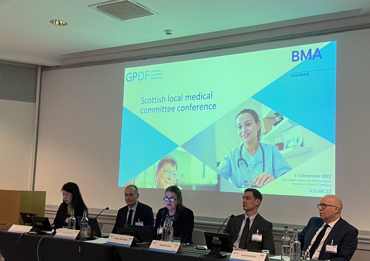 Drjohnip's tweet photo. Scottish LMC Conference 2022 has begun. Ready, Steady, Speech! #SLMC22 https://t.co/IbKsVgjsSA