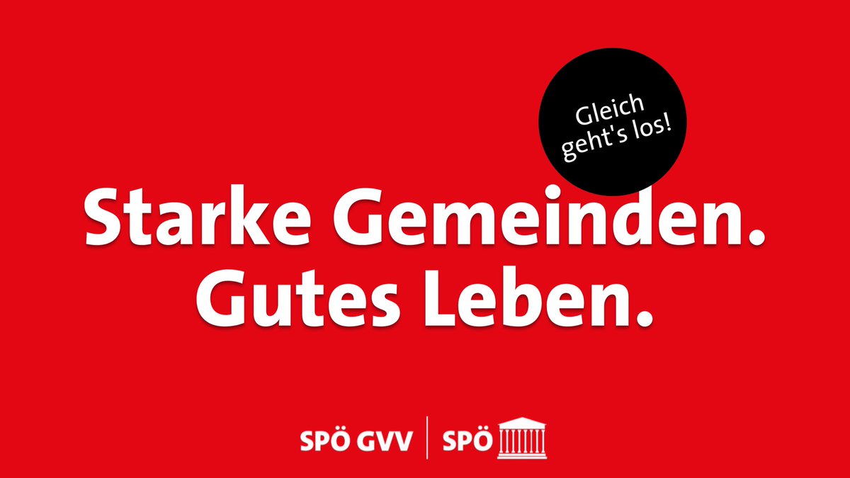 🎥JETZT LIVE: #Pressekonferenz im Rahmen der Bürgermeister*innenkonferenz des SPÖ-Parlamentsklubs & des GVV mit @SPOE_at-Chefin @rendiwagner, NÖ LH-Stv. @SchnablFranz & GVV Bundesvorsitzenden @AndreasKollros zu: Finanzkollaps der Gemeinden verhindern. 👉🏻 fb.watch/h9sI_82GJq/