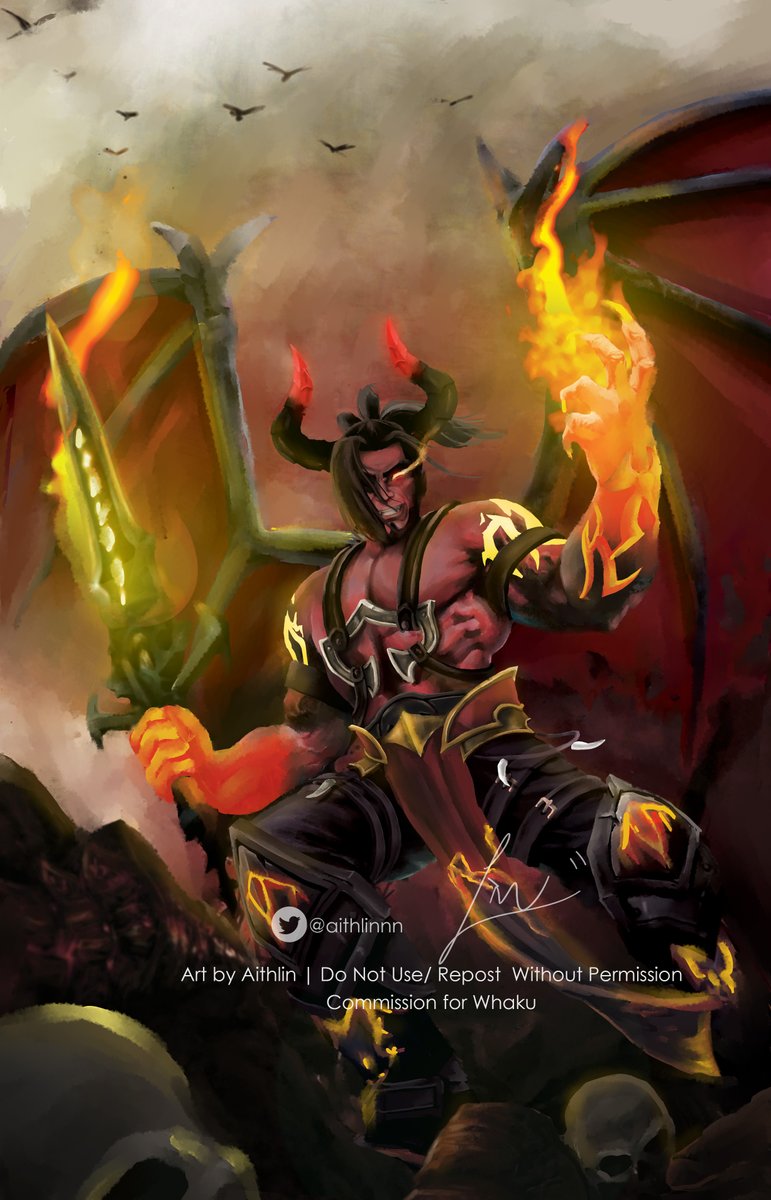 🔥🔥Thanks <a href="/aithlinnn/">Aithlin ❄️</a> for this badass fiery commish!! Couldn't have turned out better ❤️‍🔥🔥🔥