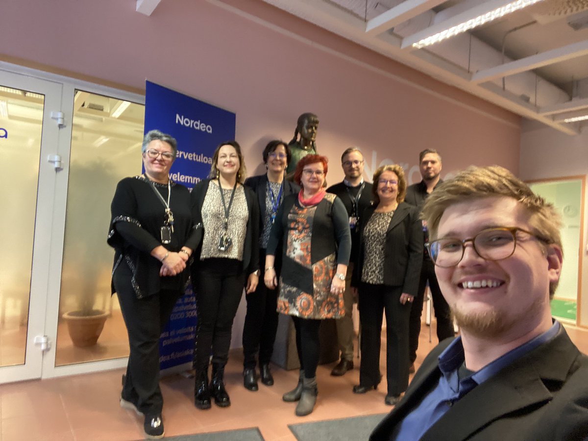 tepakaka's tweet photo. @Nordea_FI #Kemi’n konttorilla tänään avoimet ovet ja digineuvontaa tarjolla! Tule tutustumaan remontoituun konttoriin! #digineuvonta https://t.co/0HeUUXm4cn