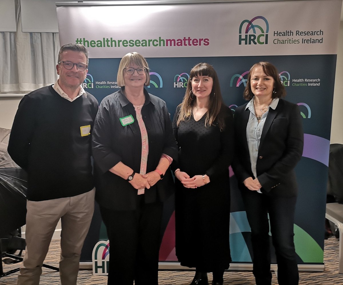 Thank you @HRCIreland for hosting a wonderful eventcelebrating the awardees of the joint funding scheme with @hrbireland We are proud to have our project with @CarersIreland among a special group of researchers doing groundbreaking work with other incredibly deserving charities