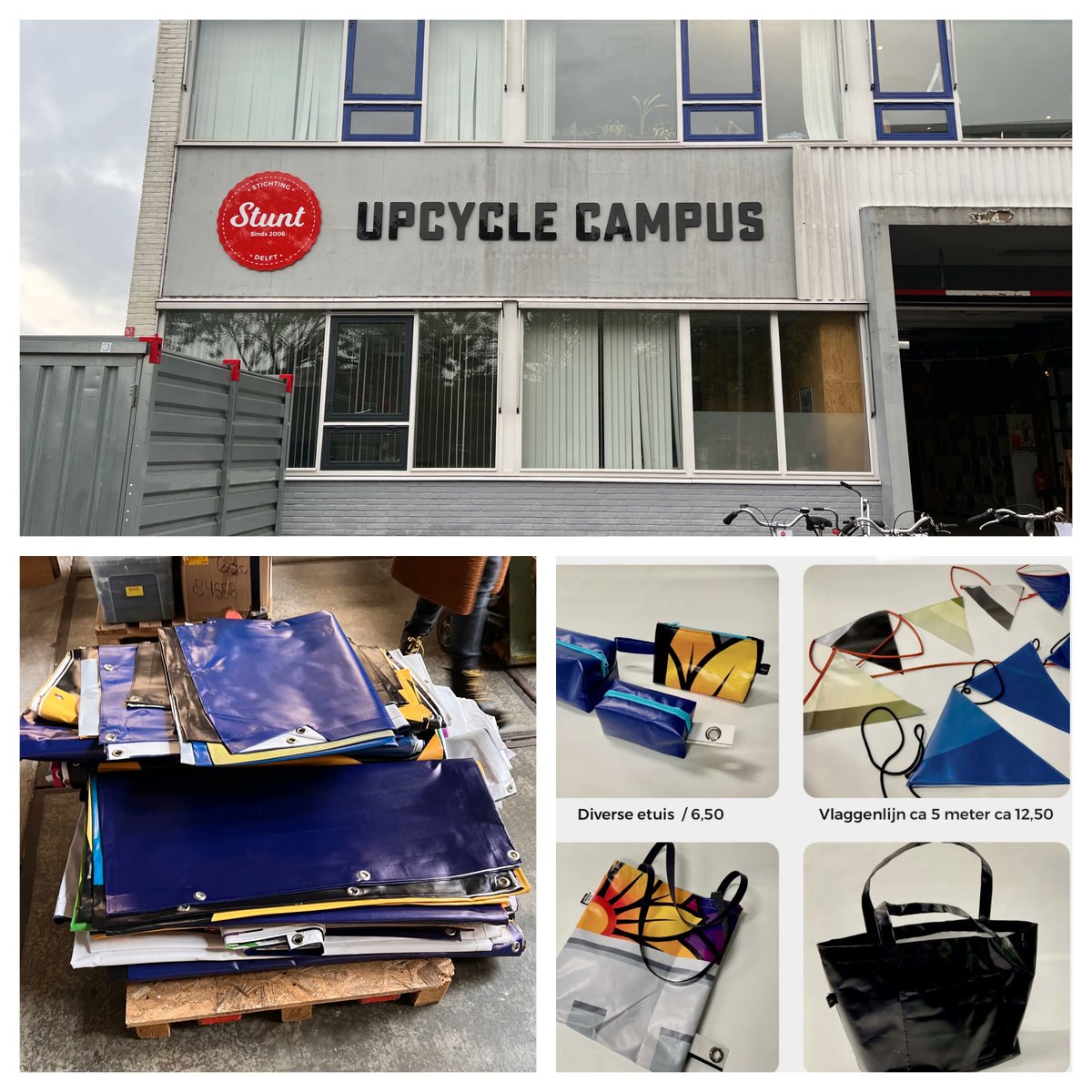 Meadow Festival werkt samen met <a href="/StichtingStunt/">Stichting Stunt</a> om het festival "next generation"-proof te maken. Duurzaamheid, social return en co-creatie zijn hierbij toverwoorden. Stunt hergebruikt onze podium doeken en creëren er dan tassen, etuis en vlaggenlijnen van!  #duurzaamheid