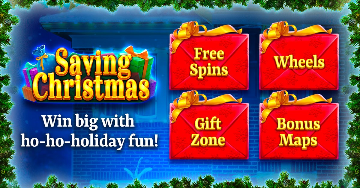 Get 10 FREE SPINS on Saving Christmas on 12/5!

What’s your favorite Xmas movie?

Leave your Facebook username for crediting. Event is hosted by Gambino Slots &amp; not endorsed by Twitter.