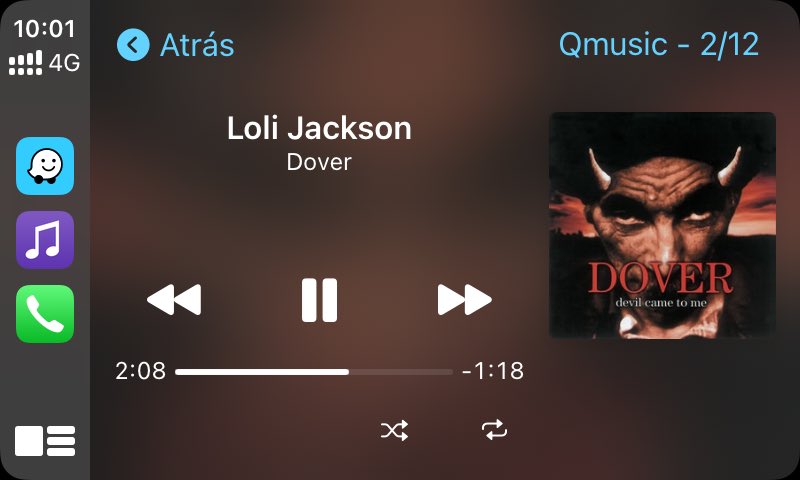 vuckaner's tweet photo. Un poquito de Rock Patrio de finales de los 90. #NowPlaying #Dover #DevilCameToMe https://t.co/DXQciO9yXW