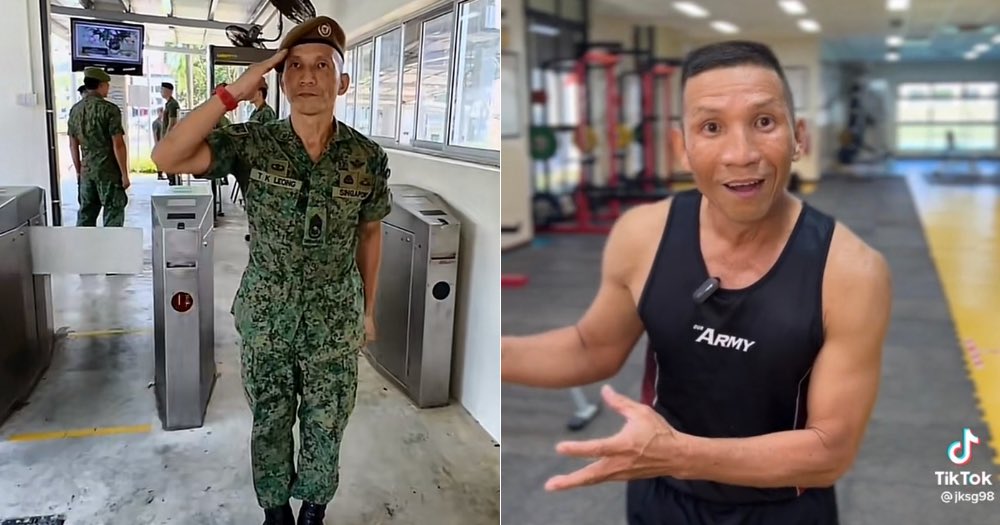 MothershipSG's tweet photo. SAF encik who does Tabata fitness regime daily retires after 38 years of service to nation
https://t.co/79Cxy0GcMi https://t.co/e8kmQxKeNp