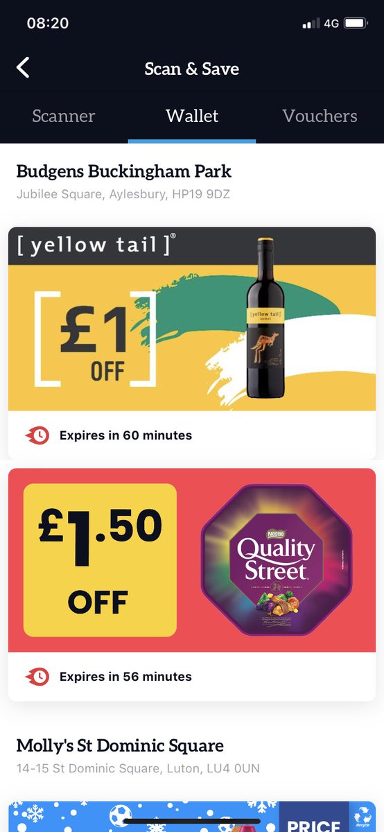 gregdeacon's tweet image. Quick store visit this morning at Budgens. Bagged myself a Quality Street for £2.50! 🤑 #JispApp