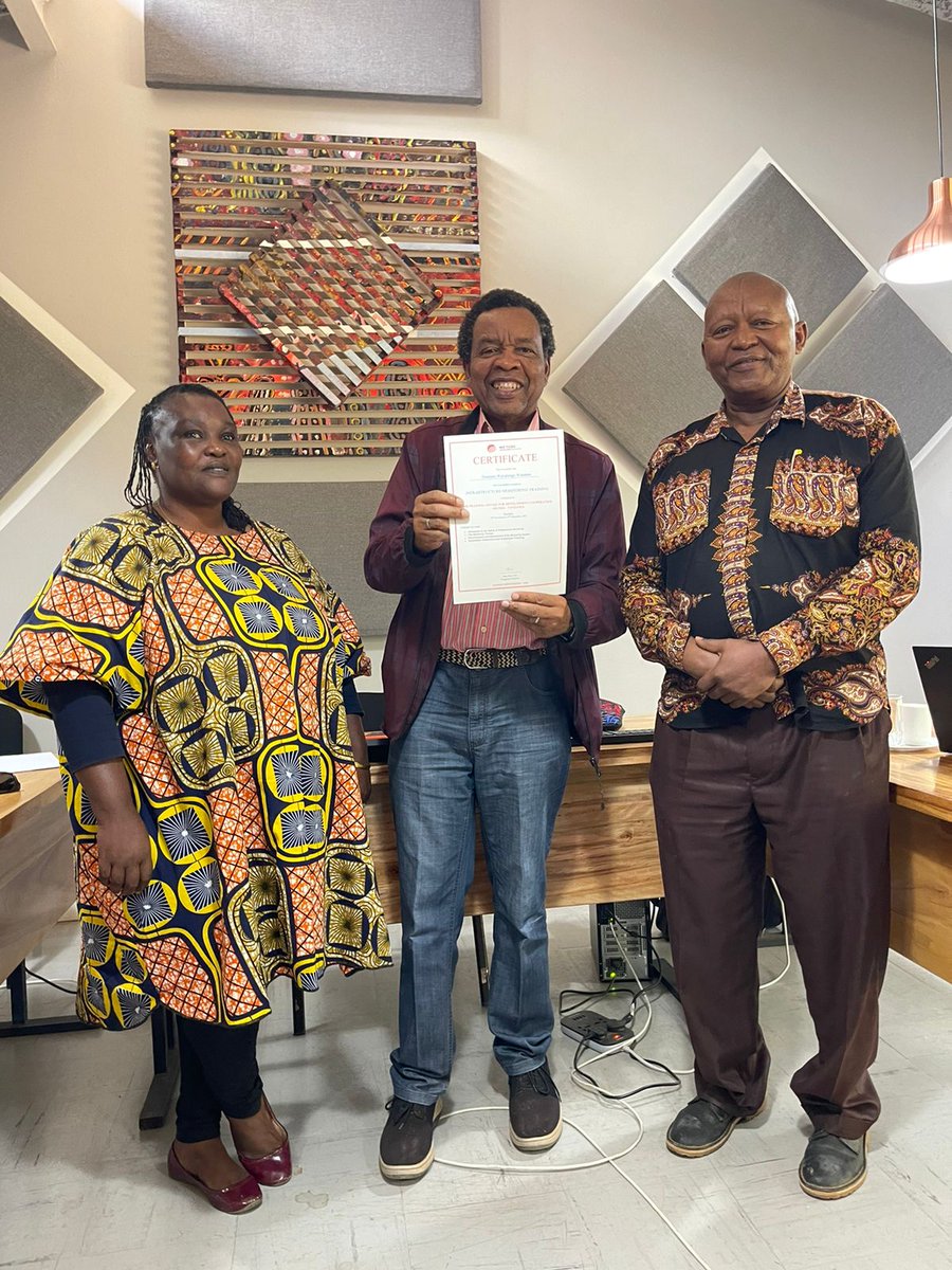 waluwande's tweet photo. After a course, a certificate (at MSTCDC, Tanzania). https://t.co/pGHKGA4R4v