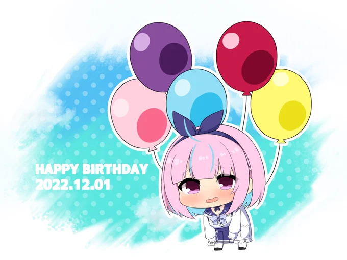 1日過ぎちゃいましたがお誕生日おめでとうございます! #あくあーと 