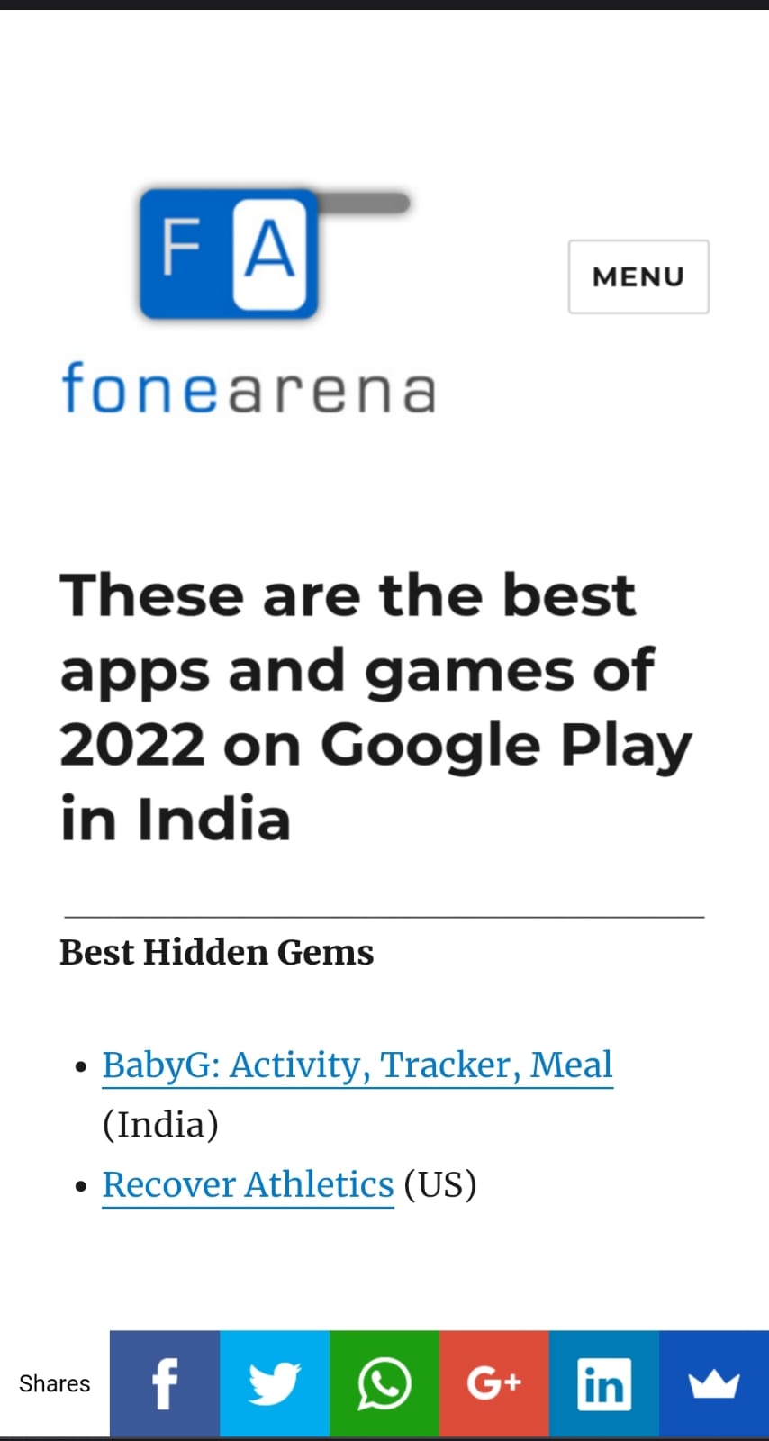 Android Apps  Best apps and games of the year in India via Google Play -  Telegraph India