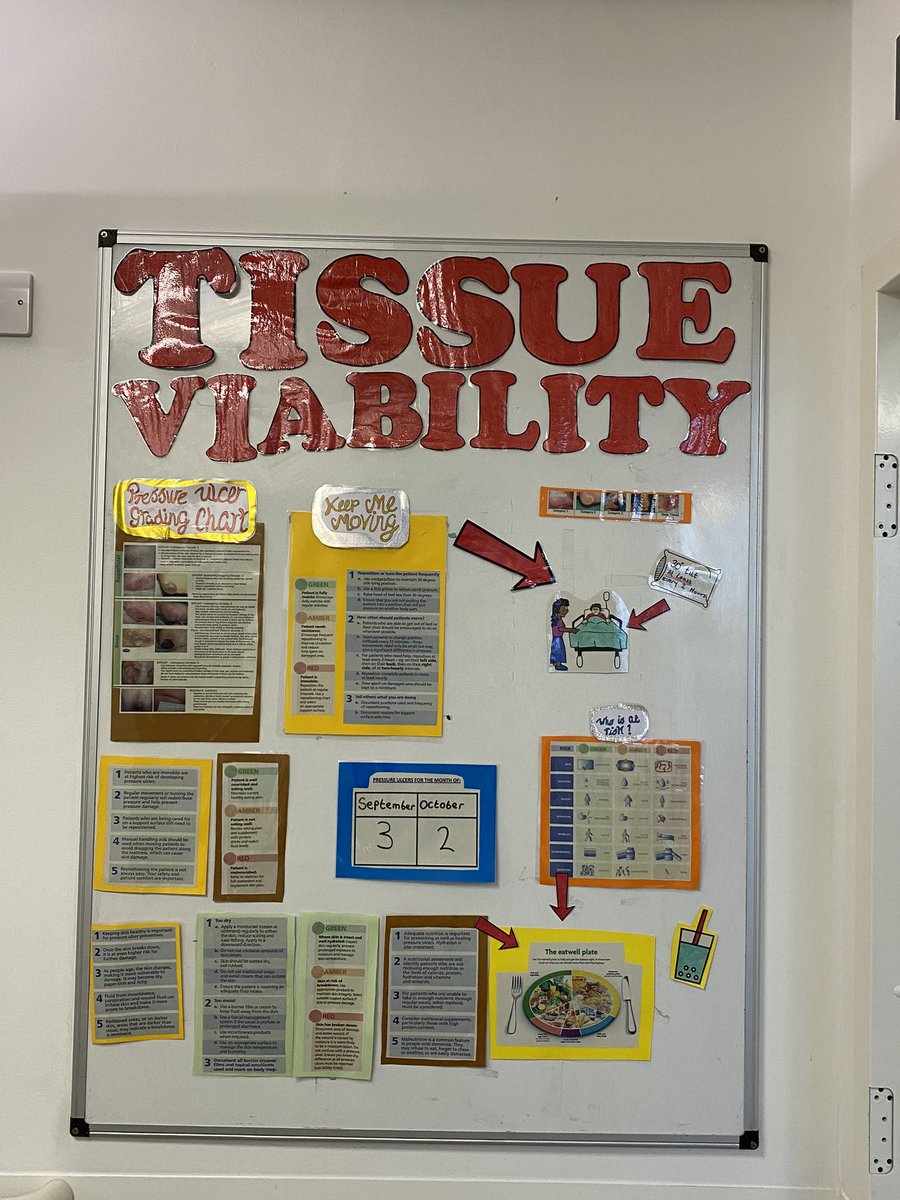 CRHTissueV's tweet image. Fabulous Tissue Viability display @teamelmton_med really useful tips. Well done team! #stopthepressure