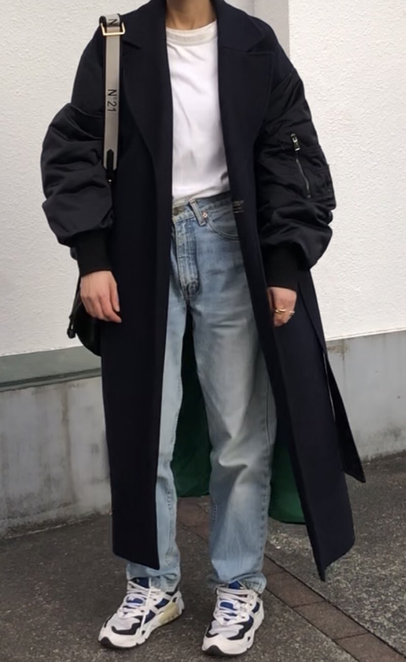 マッチングボンバーコート