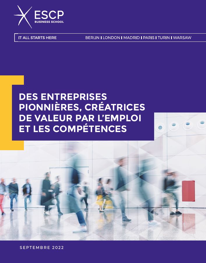 bournois's tweet photo. Retour sur le lancement du Livre Blanc "Des entreprises pionnières, créatrices de valeur par l'emploi et les compétences" à @ESCP_bs en présence de la Ministre @CGrandjean_ https://t.co/0L3OEbuLS0 https://t.co/1hKIEzpB3B