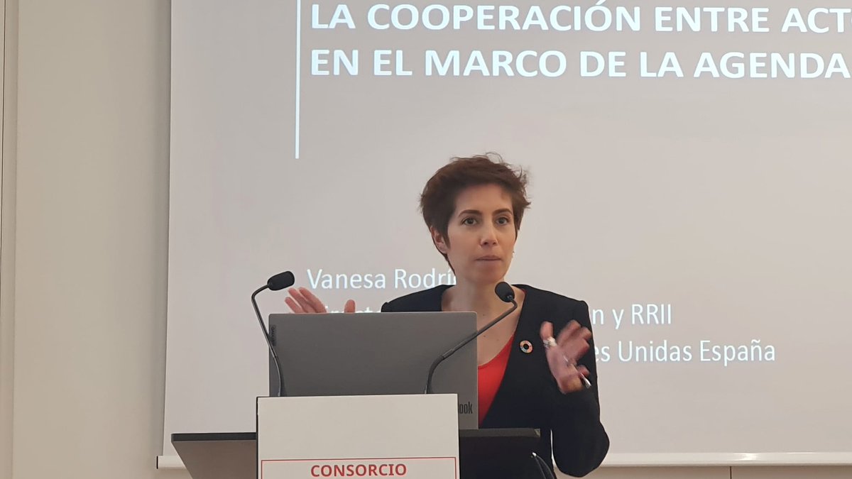“No puede haber negocios prósperos sin entornos prósperos"<a href="/VanesaRguez/">Vanesa Rodríguez</a>, directora de comunicación y RRII del <a href="/PactoMundial/">Pacto Mundial de la ONU España</a> <a href="/zonafrancavigo/">Zona Franca Vigo</a>