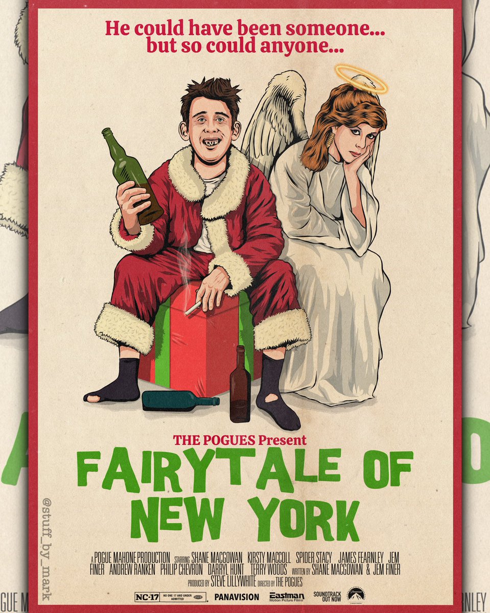 Fairytale Of New York re-imagined as a knock about, romantic comedy.