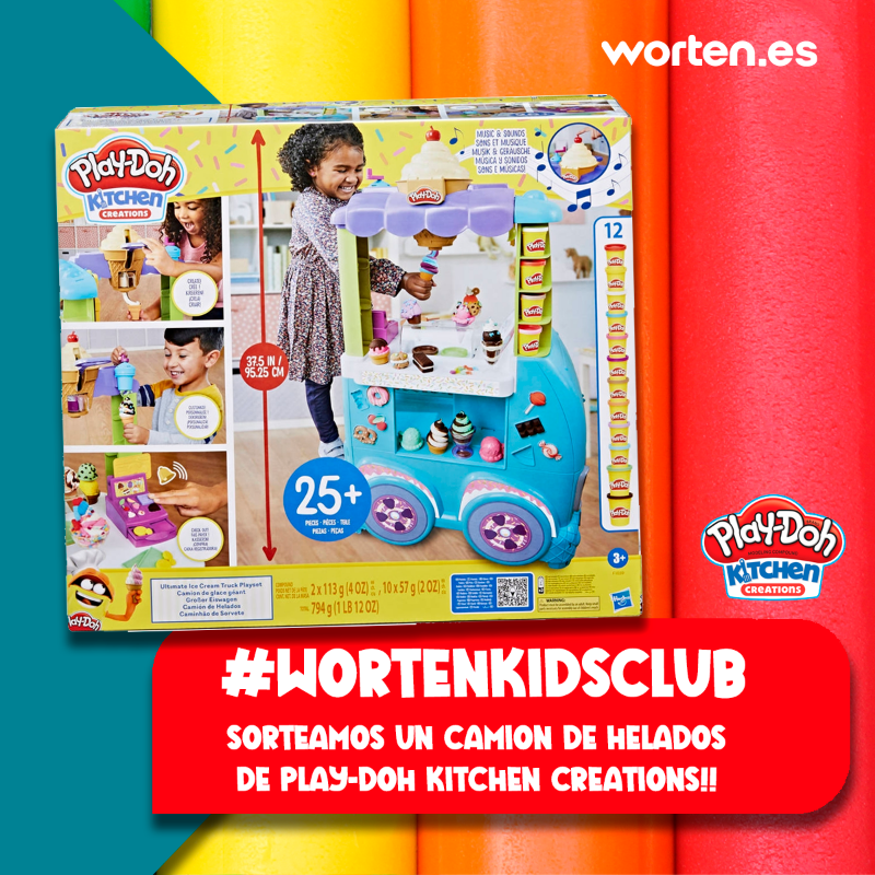 [Sorteo Express] Los helados no son solo para el verano. Disfruta con este camión de helados de Play-Doh. A mí me encanta y lo sorteo para ti. ¿Lo quieres?

1. Sigue a @wortenes
2. Menciona a un amigo/a + el HT #WortenKidsClub

¡Suerte!

Producto: acortar.link/uRElKU