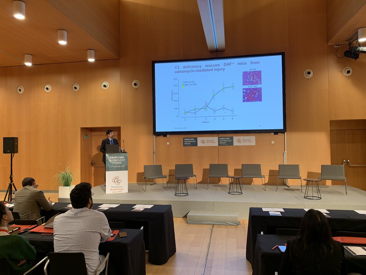 Complement in renal diseases by Paolo Cravedi. Wonderful presentation!! In #PNU2022