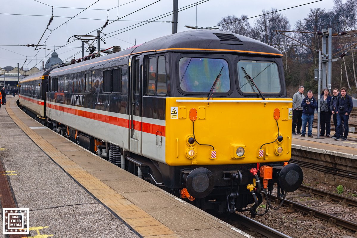 Advent Photo - Day 2: 
In March, <a href="/InterCity86101/">InterCity</a> came to Norwich with a railtour, with 87002 providing the motive power. Despite lots of cloud and a few rain showers, it was spectacular to see, hopefully a few more Intercity railtours will visit Norfolk over the coming years!