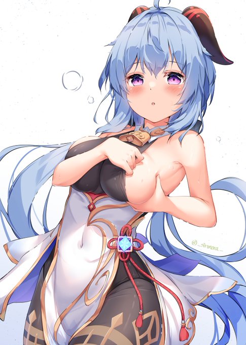 たわわ甘雨ちゃん
#甘雨生誕祭2022 #甘雨 #原神 #GenshinImpact 