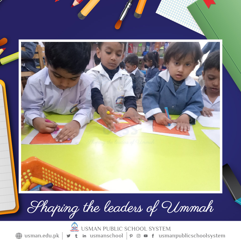 UsmanSchool's tweet photo. Photo highlights of the daily activities of the children of Usman Public School System, #RandomClick #Usmanians #December2022 #1stday #Updates #ProfessionDay #EducationalExcursionTrips https://t.co/wbRliggFFu