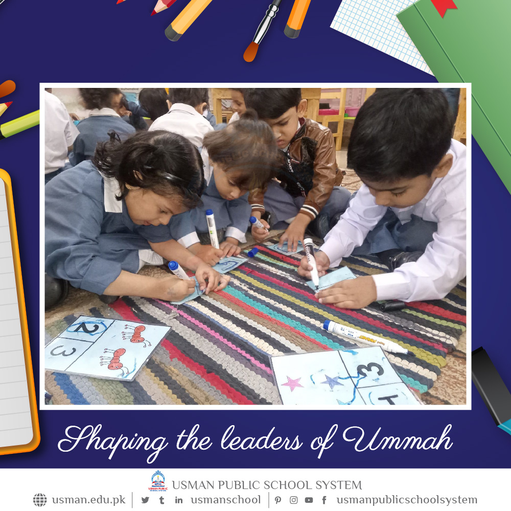 UsmanSchool's tweet photo. Photo highlights of the daily activities of the children of Usman Public School System, #RandomClick #Usmanians #December2022 #1stday #Updates #ProfessionDay #EducationalExcursionTrips https://t.co/wbRliggFFu
