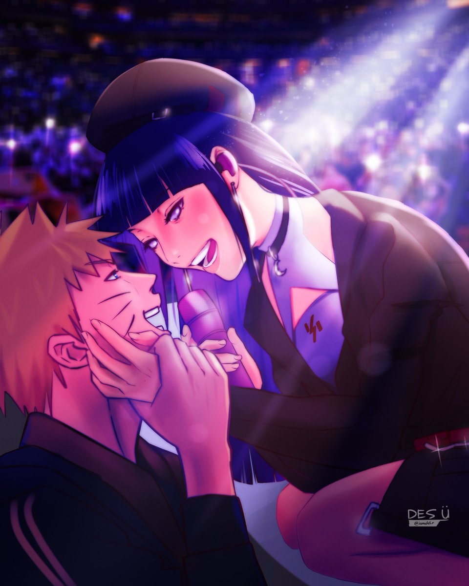 NaruHina Brasil - Naruto cantando sua música para Hinata