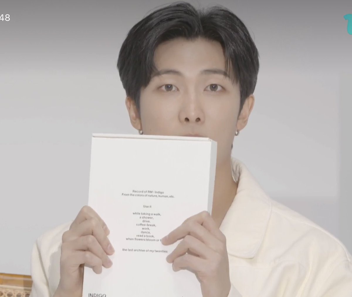 RMPICS_twt's tweet photo. 🤍 #IndigoLIVE #IndigoByRM
#INDIGO #RM @BTS_twt https://t.co/O8E2bFixc1