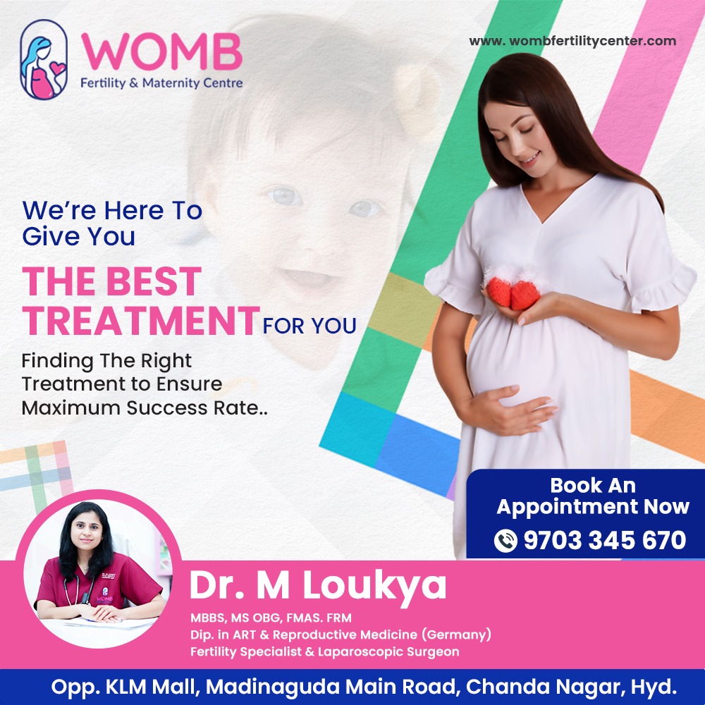 We're Here To Give You 
THE BEST TREATMENT For You 
Best Fertility Center In Madinaguda 

Book an Appointment Now 
Call : 9703 345 670
#wombfertility #gynecologist #fertility #bestfertilitycenter #madinaguda #fertilityspecialist