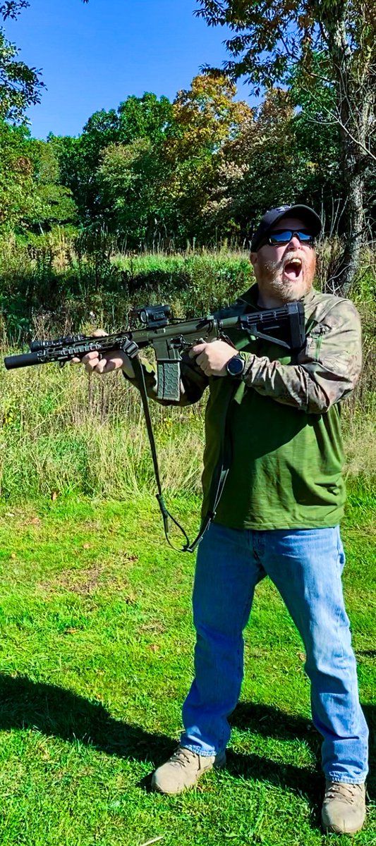 pinetreesquad's tweet photo. Is the weekly Gunspiration going to be coming back?  I know it was a FB/Insta thing, but we enjoyed the segment.

This is our buddy “Smooth” shooting his SureFire SOCOM556 Mini2 suppressor “wet” for the first time during a range day this fall. https://t.co/PfDtatZlsH