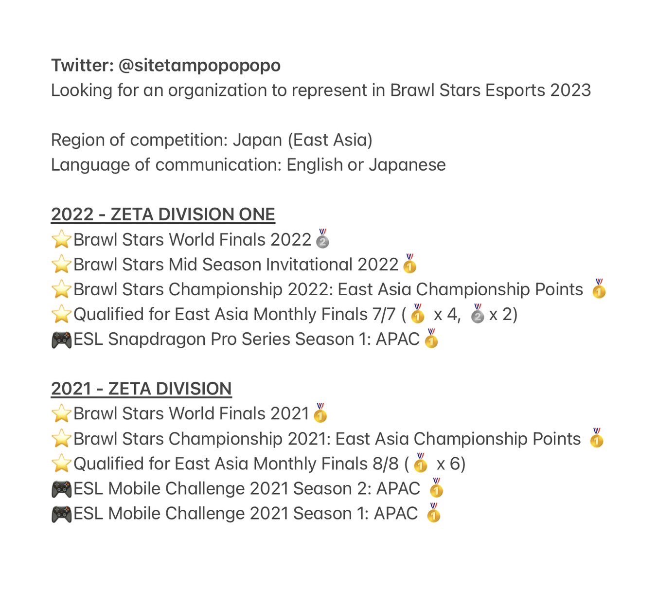 Brawl stars Twitter in 2023