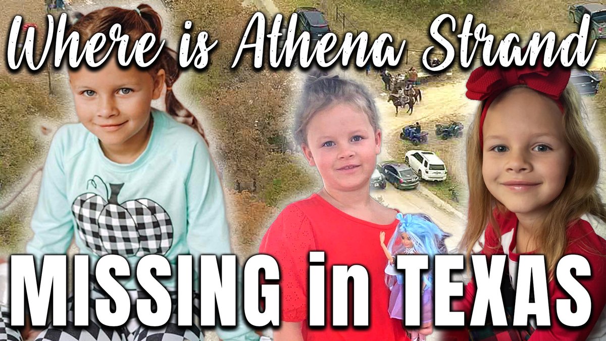 💥💥Vanished after FAMILY FIGHT 💥💥

Where is Athena Strand?!?! Things are not adding up. 

Foul Play not expected, but NOT RULED OUT
#AthenaStrand #Missing #Texas #MissingChild #AMBERAlert #CrimesAgainstChildren 

👇👇
youtu.be/mMRjHhTksYE