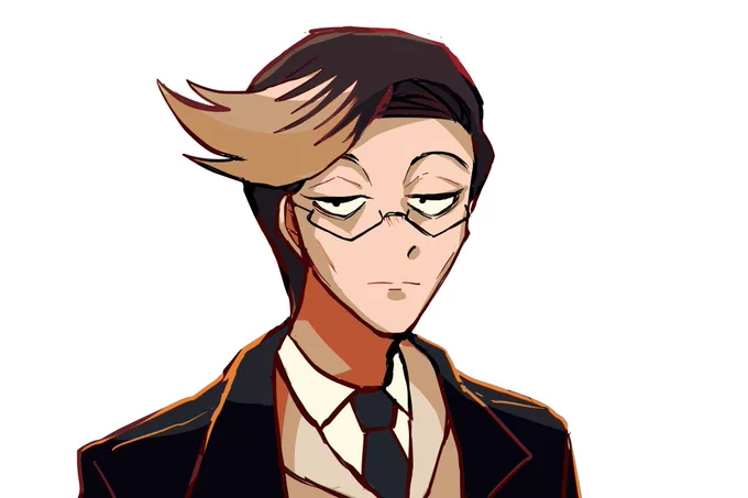 シグレケント描いててなんか見覚えあると思ったらフォクスライだ(色捏造注意) 