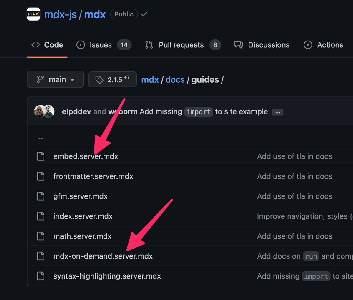 sebastienlorber's tweet image. React Server Components + @mdx_js
You probably underestimate the impact it will have
For SSG like Docusaurus:
- no need to hydrate a static blog post
- smaller bundle
- static content compiled at build-time in .rsc files
MDX doc already uses RSC 👌
github.com/mdx-js/mdx/tre…
👇