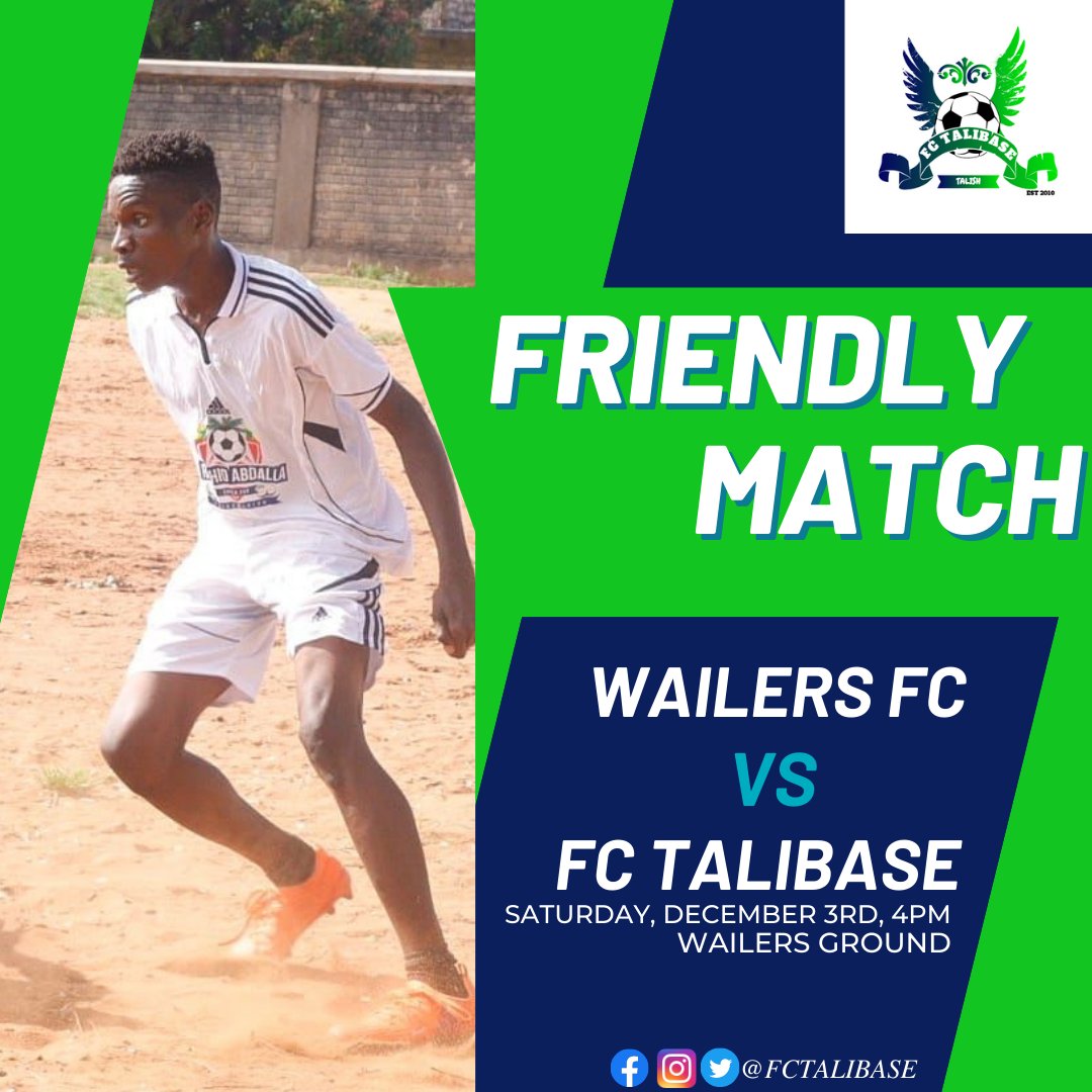 FcTaliBase's tweet photo. Baada ya likizo fupi, wachezaji wa @fc_talibase wamerudi tena uwanjani.

Mchuano rasmi wa kwanza wa kirafiki utafanyika pale Wailers Ground, ijumamosi hii. Twende tulisakate dimba💪🔥🔥

Wailers Fc VS Fc Talibase
#fctalibase
#football https://t.co/qywpdFL7w2