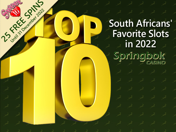 Springbok Casino Names Top 10 Slots of 2022
Players can take 25 free spins on Sweet 16, players’ favourite game, until New Year’s Eve