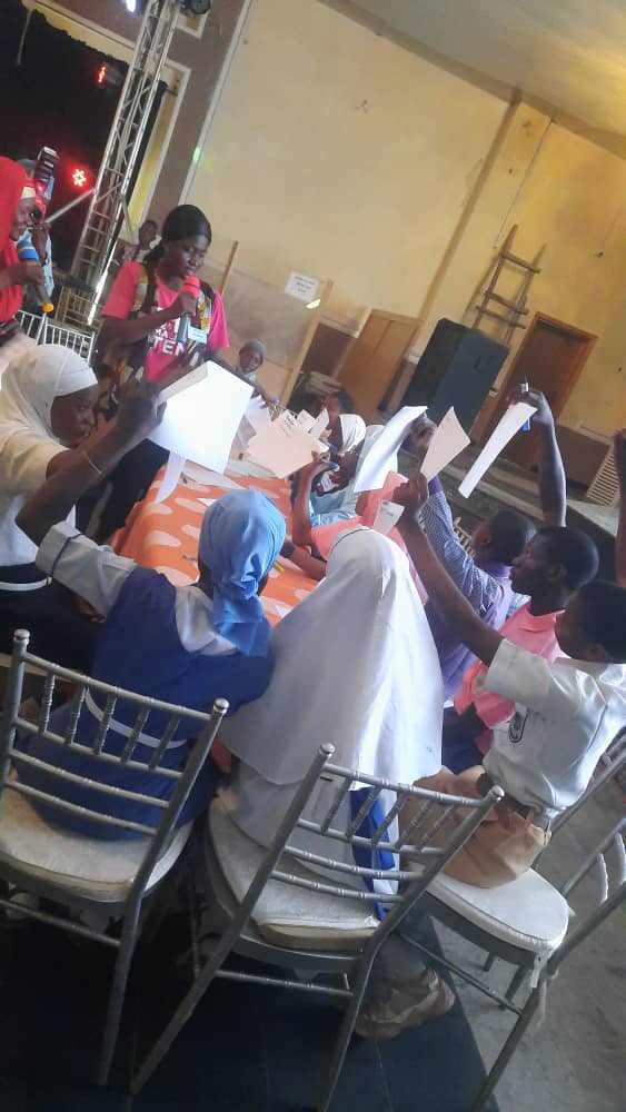 FoundationHadis's tweet photo. Ongoing: Spelling Bee Competition by Secondary School Students in Kwara
#POVAPPSInKwara
#POVAPPS
#EndSGBV
#16DaysOfActivism https://t.co/osy0Gfb3Ap